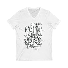 Cargar imagen en el visor de la galería, T-shirt Rachdingue V-Neck Unisex