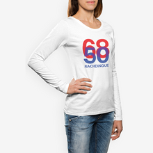 Cargar imagen en el visor de la galería, Women's Crew Neck Long sleeve 1968 Celebration Free Shipping !