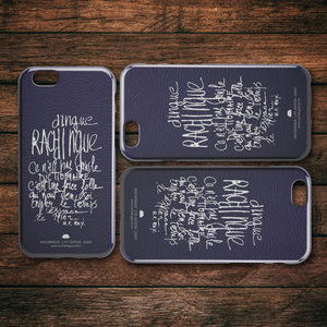 iPhone Case "Navy" Slim or Tough Cases Model 6 to 11s Free Shipping !