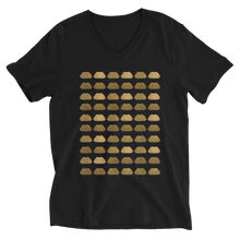 Cargar imagen en el visor de la galería, Gold Lip V-Neck T-Shirt Unisex