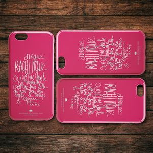 iPhone Case "Pink" Slim or Tough Cases Model 6 to 11s Free Shipping !