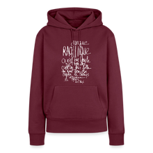 Cargar imagen en el visor de la galería, Women’s Premium Hoodie - burgundy