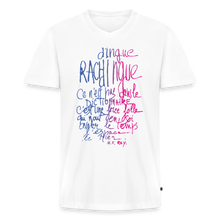 Cargar imagen en el visor de la galería, Men's V-Neck T-Shirt - white