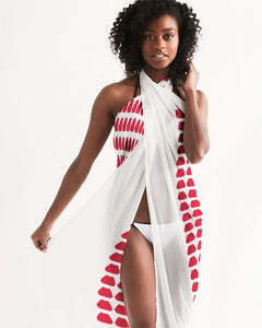 Paréo Red Lips - Swim Cover Up ! Free Shipping !