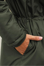 Cargar imagen en el visor de la galería, Hooded Parka Coat RCH ✖ (Black / Green)